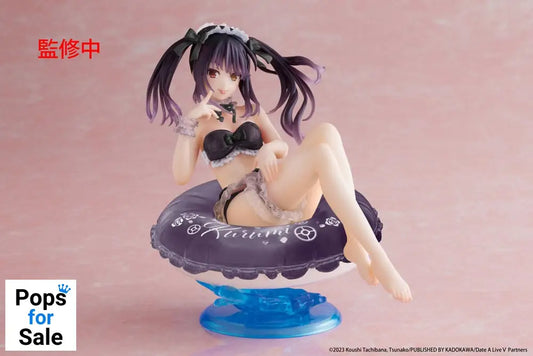 Date A Live IV PVC Statue Aqua Float Girls Figure Kurumi Tokisaki Renewal Edition 10 cm Statues