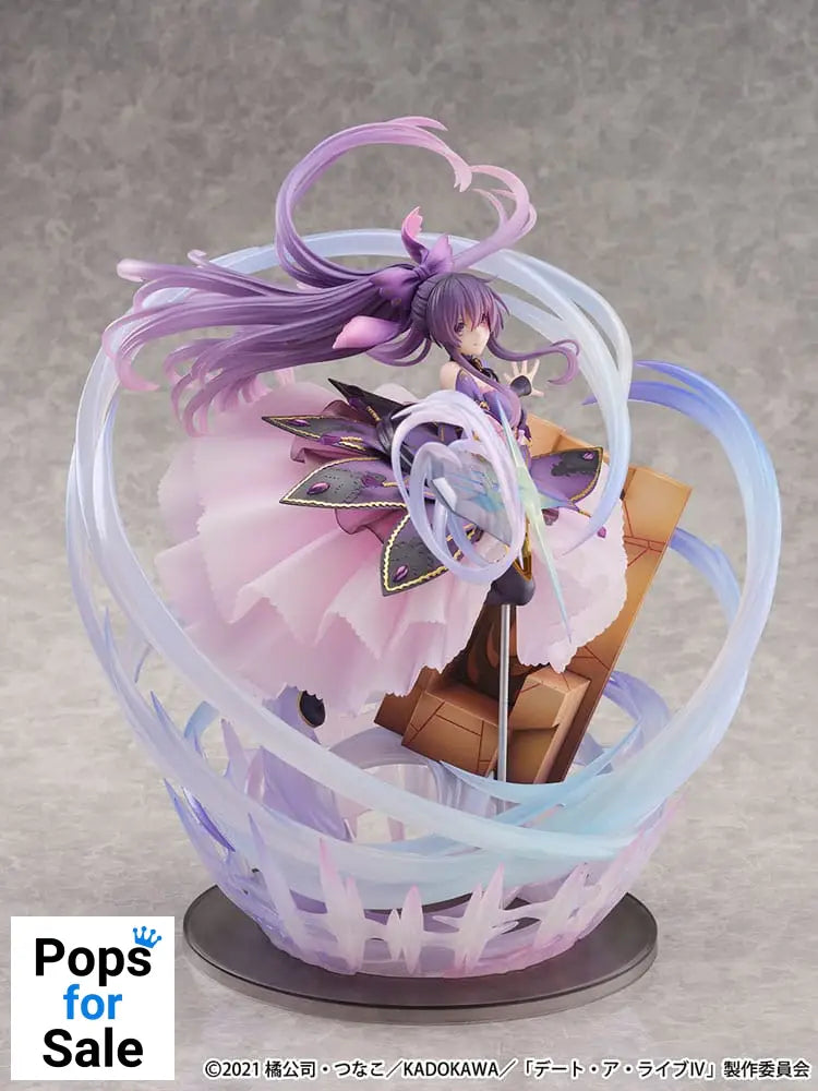Date A Live IV SHIBUYA SCRAMBLE FIGURE PVC Statue 1/6 Tohka Yatogami Princess Amethyst Dress Ver. 32 cm