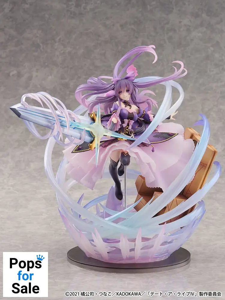 Date A Live IV SHIBUYA SCRAMBLE FIGURE PVC Statue 1/6 Tohka Yatogami Princess Amethyst Dress Ver. 32 cm Statues