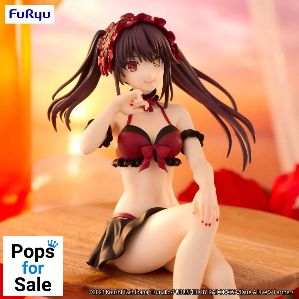 Date A Live Noodle Stopper PVC Statue Kurumi Tokisaki Swimsuit Ver. 15 cm