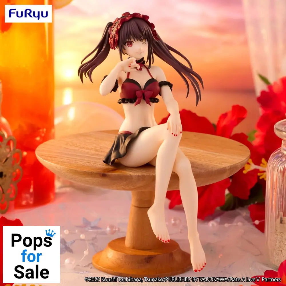 Date A Live Noodle Stopper PVC Statue Kurumi Tokisaki Swimsuit Ver. 15 cm
