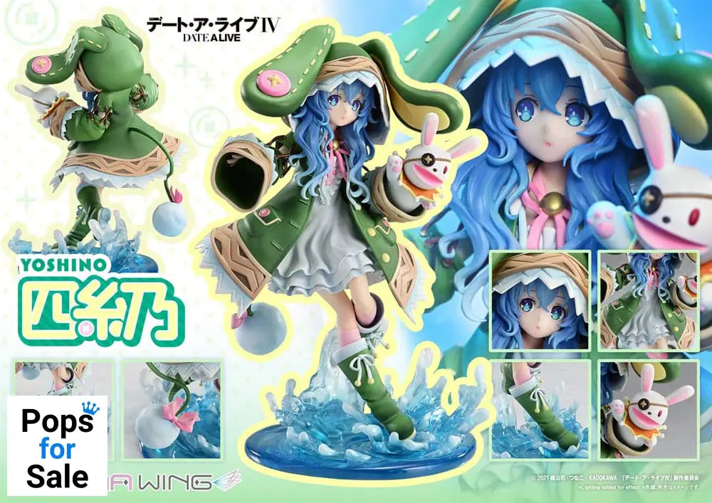 Date A Live Prisma Wing PVC Statue 1/7 Yoshino 20 cm