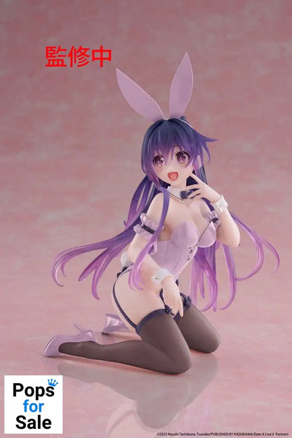 Date A Live PVC Statue Desktop Cute Figure Tohka Yatogami (Bunny Ver.) Renewal 13 cm Statues