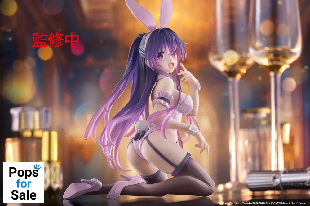 Date A Live PVC Statue Desktop Cute Figure Tohka Yatogami (Bunny Ver.) Renewal 13 cm