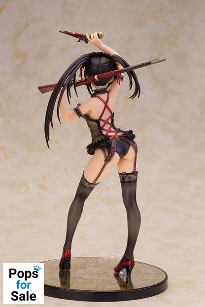 Date A Live Statue 1/7 Kurumi Tokisaki Lingerie Ver. Black 24 cm