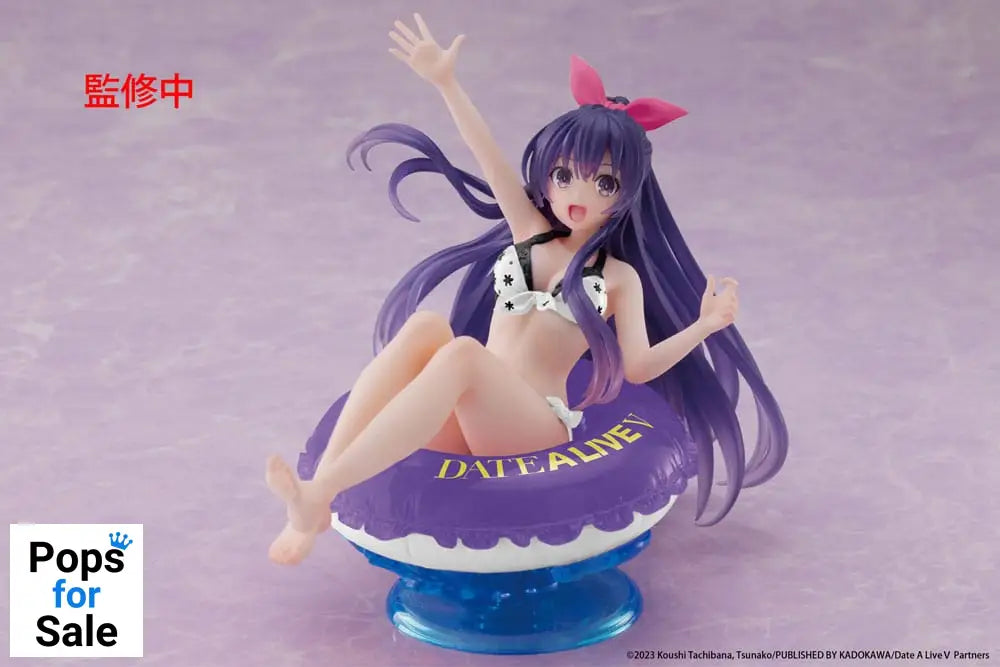 Date A Live V Aqua Float Girls PVC Statue Tohka Yatogami Renewal 10 cm