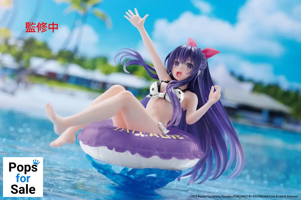 Date A Live V Aqua Float Girls PVC Statue Tohka Yatogami Renewal 10 cm Statues