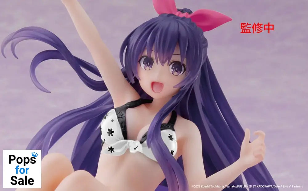 Date A Live V Aqua Float Girls PVC Statue Tohka Yatogami Renewal 10 cm Statues