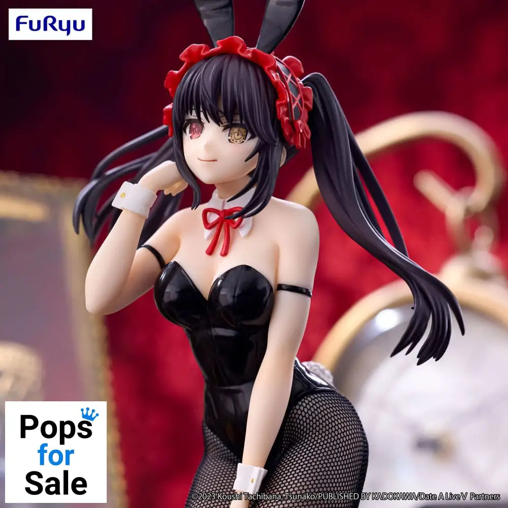 Date A Live V BiCute Bunnies PVC Statue Kurumi Tokisaki Black Color Ver. 29 cm