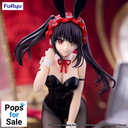 Date A Live V BiCute Bunnies PVC Statue Kurumi Tokisaki Black Color Ver. 29 cm