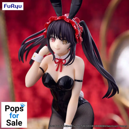 Date A Live V BiCute Bunnies PVC Statue Kurumi Tokisaki Black Color Ver. 29 cm