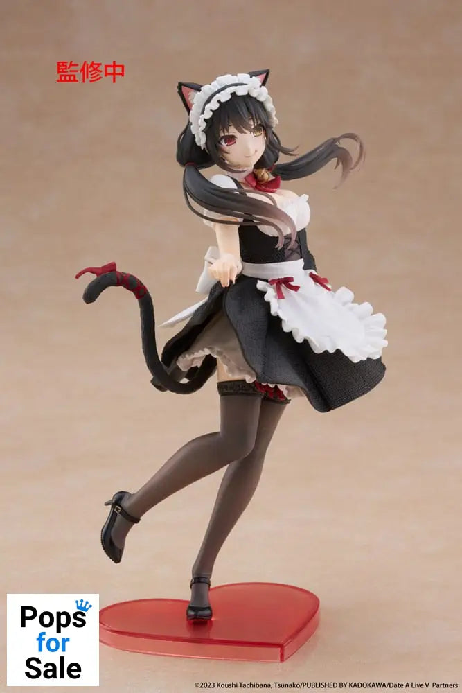 Date A Live V Coreful PVC Statue Kurumi Tokisaki Cat Ear Maid Ver. 18 cm