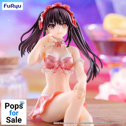 Date A Live V Noodle Stopper PVC Statue Kurumi Tokisaki Swimsuit Pastel Red Color Ver. 15 cm Statues