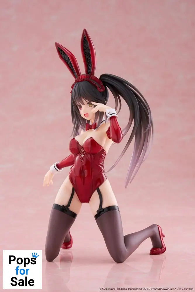 Date A Live V PVC Statue Desktop Cute Figure Kurumi Tokisaki Bunny Ver. 13 cm Statues