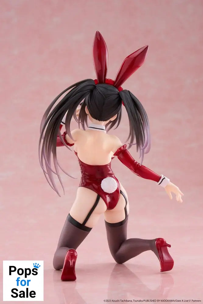 Date A Live V PVC Statue Desktop Cute Figure Kurumi Tokisaki Bunny Ver. 13 cm Statues