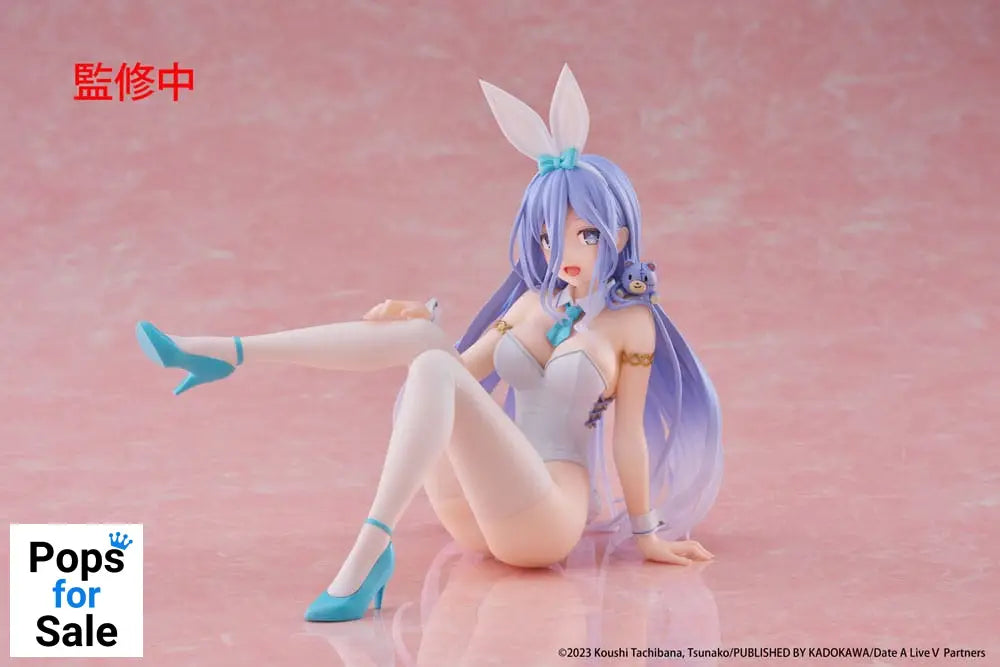Date A Live V PVC Statue Desktop Cute Figure Mio Takamiya Bunny Ver. 13 cm
