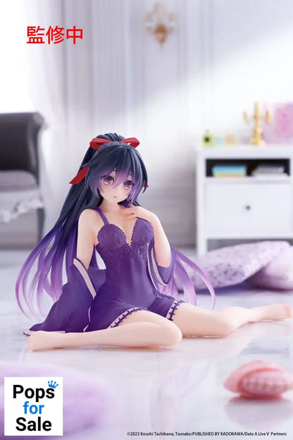 Date A Live V PVC Statue Desktop Cute Figure Tohka Yatogami Nightwear Ver. Renewal 13 cm