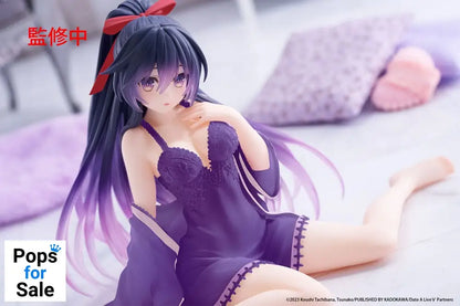 Date A Live V PVC Statue Desktop Cute Figure Tohka Yatogami Nightwear Ver. Renewal 13 cm