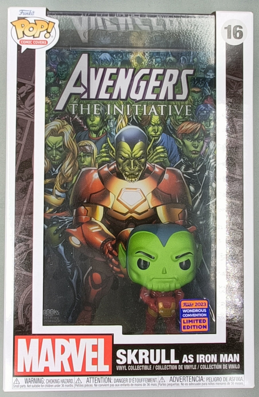 16 Skrull as Iron Man - Comic Covers (Marvel) Funko POP