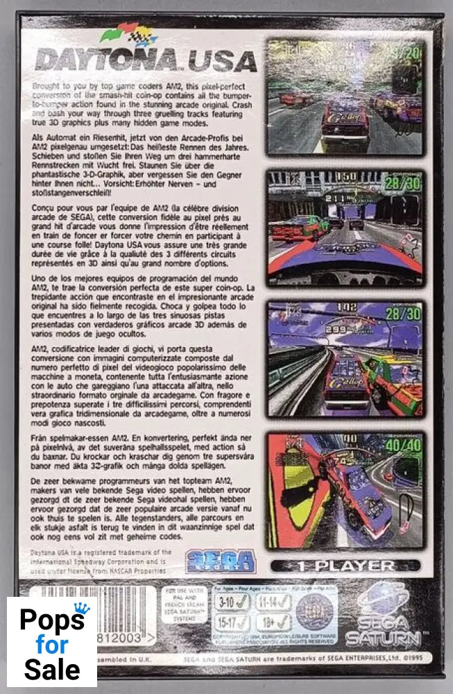Daytona USA for SEGA Saturn