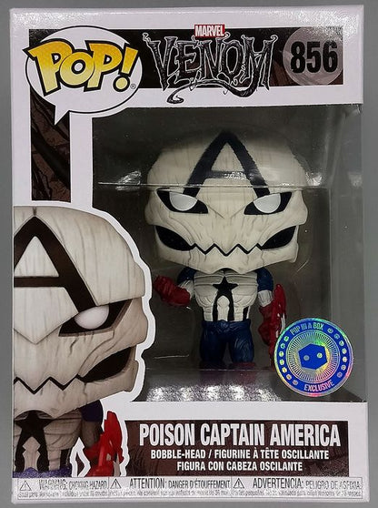 856 Poison Captain America - Marvel Venom - Funko POP - Box Damaged