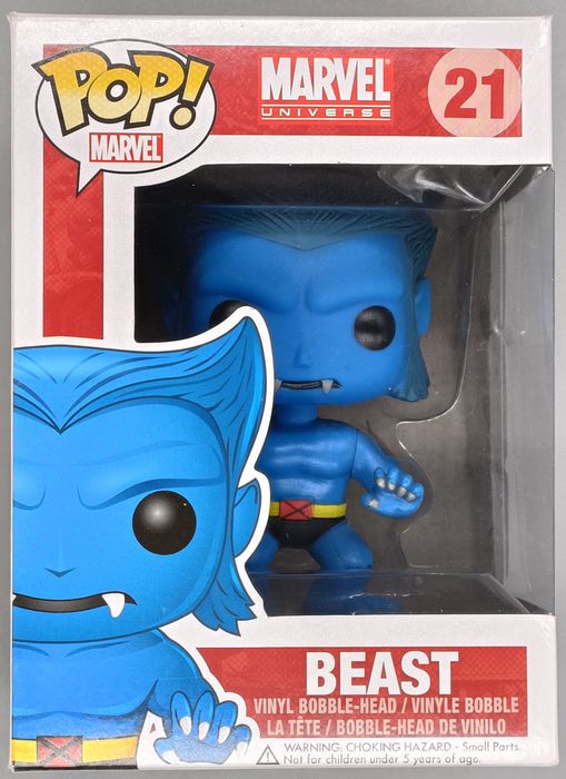 #21 Beast - Marvel X-Men - Box Damaged Funko POP