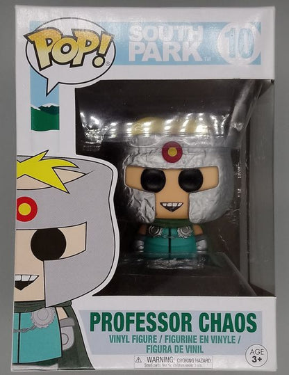 10 Professor Chaos - South Park - Box Damaged Funko POP