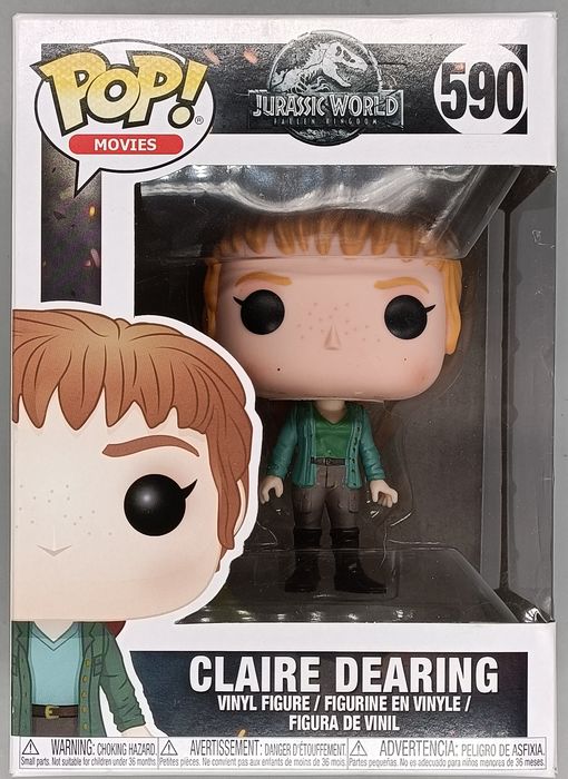 590 Claire Dearing - Jurassic World Funko POP - Box Damaged