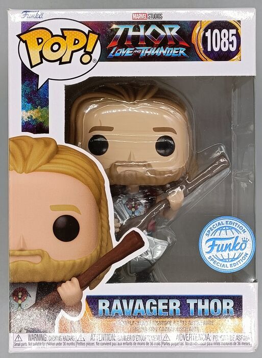 1085 Ravager Thor - Marvel Thor Love & Thunder - Box Damaged Funko POP