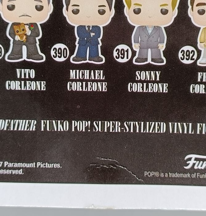 #391 Sonny Corleone - The Godfather - Box Damaged Funko POP