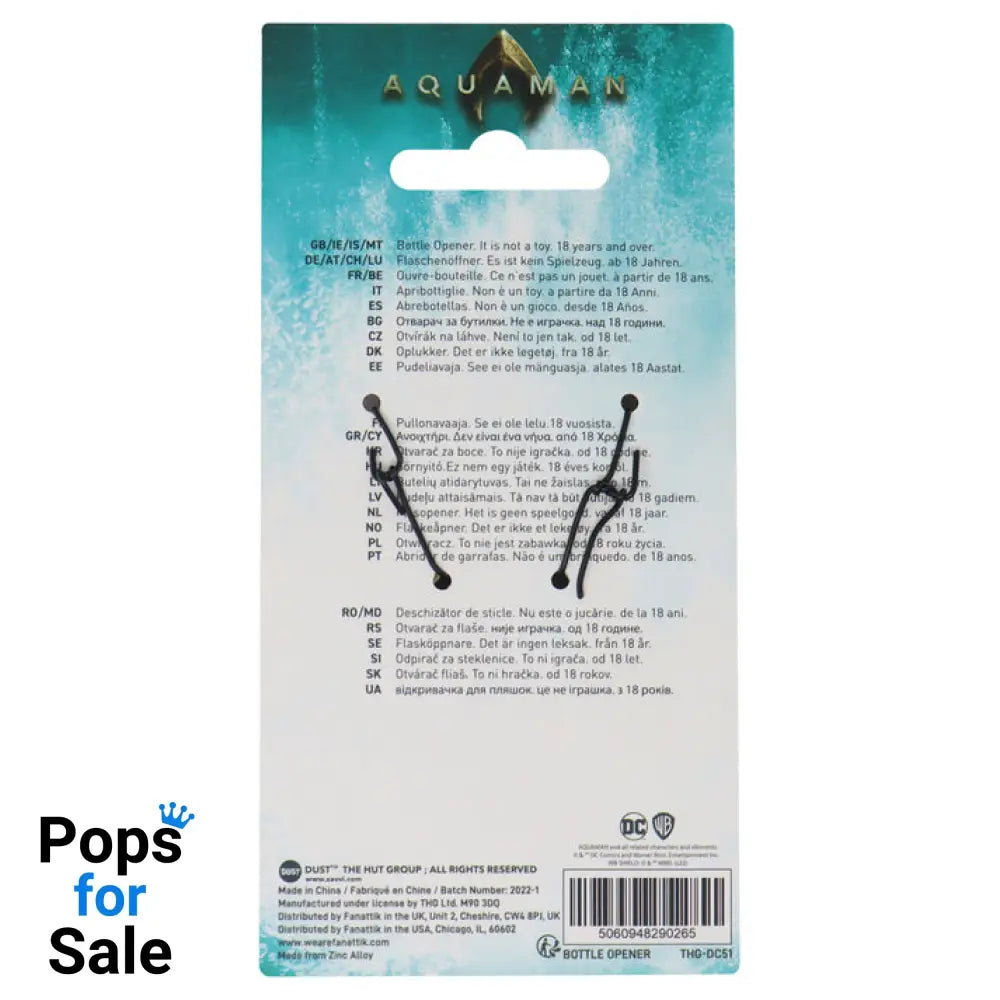 DC Aquaman Insignia Bottle Opener Bottle Opener