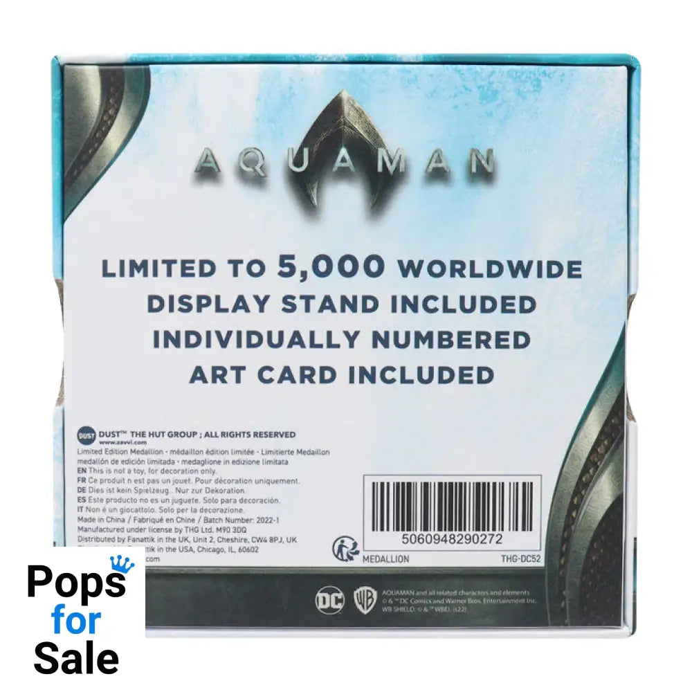 DC Aquaman Limited Edition Medallion Medallion