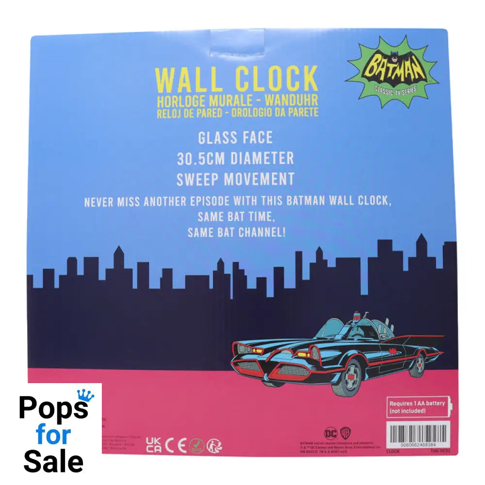 DC Batman BAT TIME Wall Clock Clock
