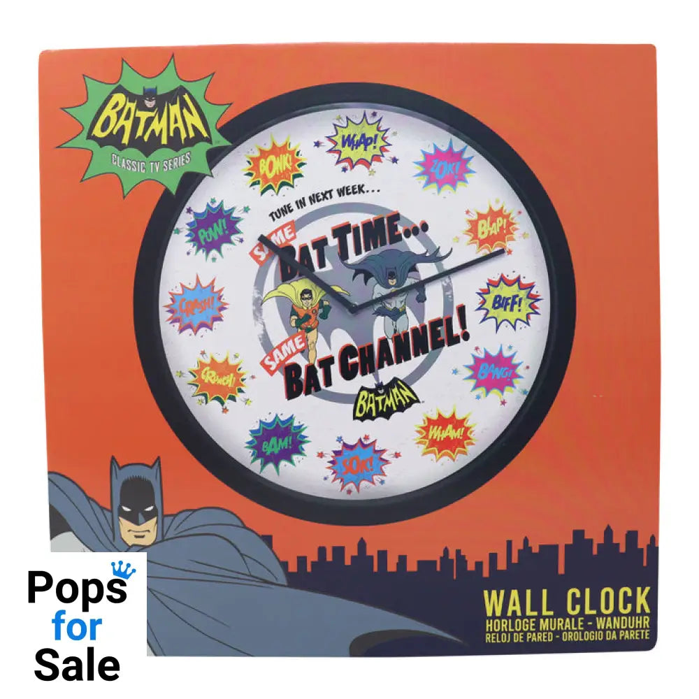 DC Batman BAT TIME Wall Clock Clock