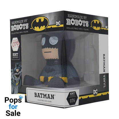 DC - Batman Black Suit Edition Collectible Vinyl Figure from Handmade By Robots Vinyl Figure