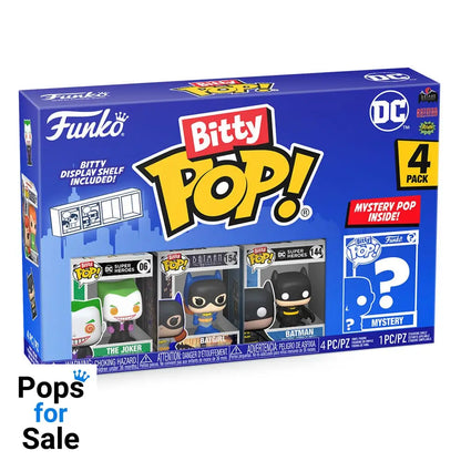DC Bitty POP! Vinyl Figure 4-Pack The Joker 2,5 cm