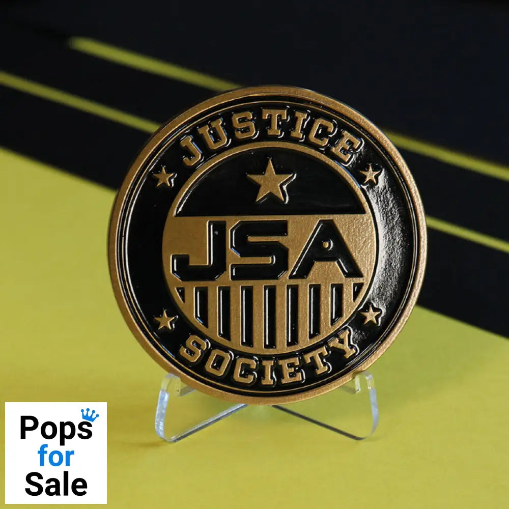 DC Black Adam Limited Edition Justice Society of America Medallion Medallion