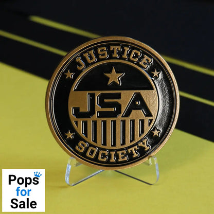 DC Black Adam Limited Edition Justice Society of America Medallion Medallion