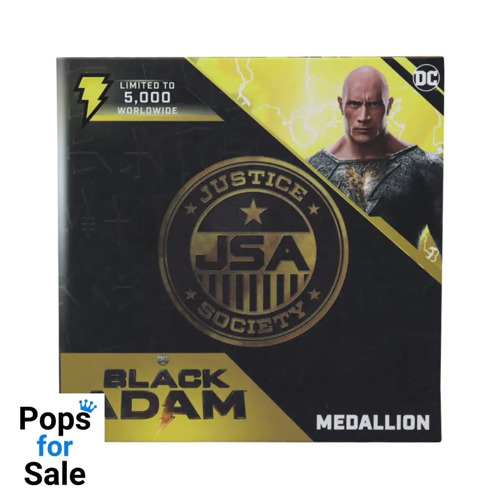 DC Black Adam Limited Edition Justice Society of America Medallion Medallion
