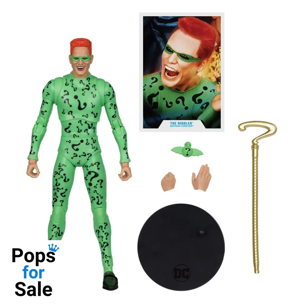 DC Build A Megafig Action Figure Batman Forever The Riddler (Gold Label) 18 cm