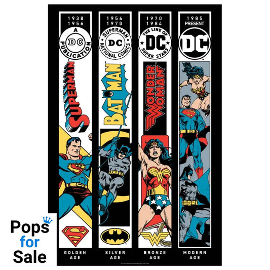 DC Comics Ages Art Print