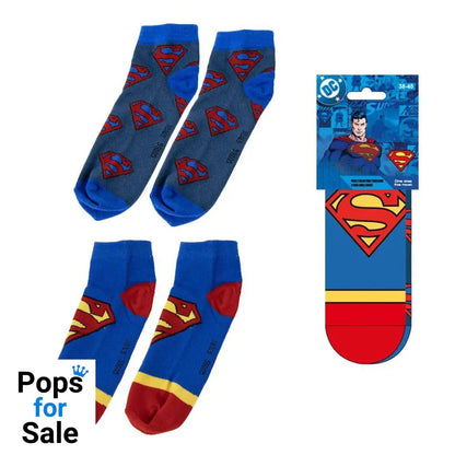 DC Comics Ankle socks 2-packs Superman 38-45 Footwear