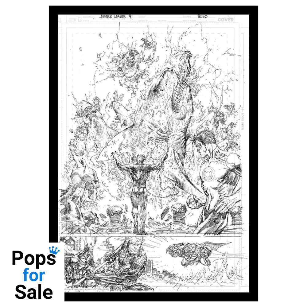 DC Comics Aquaman Limited Edition Art Print Wall Art