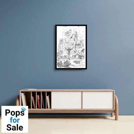 DC Comics Aquaman Limited Edition Art Print Wall Art