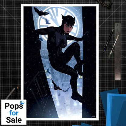 DC Comics Art Print Catwoman 41 x 61 cm - unframed