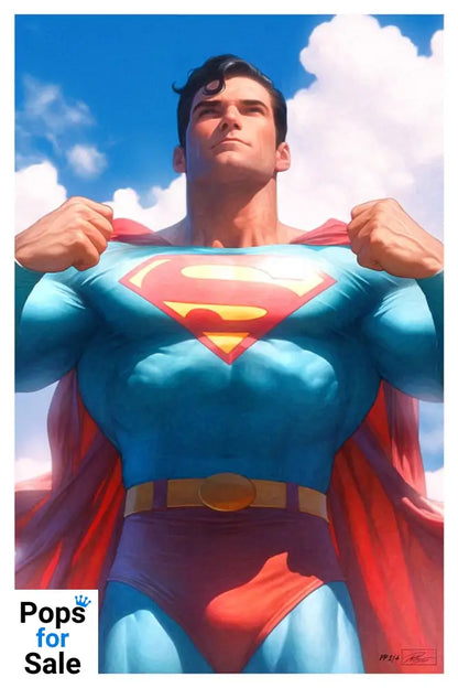 DC Comics Art Print Justice League Trinity: Superman 61 x 41 cm - unframed