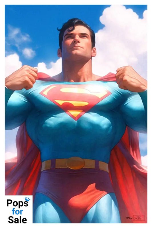 DC Comics Art Print Justice League Trinity: Superman 61 x 41 cm - unframed