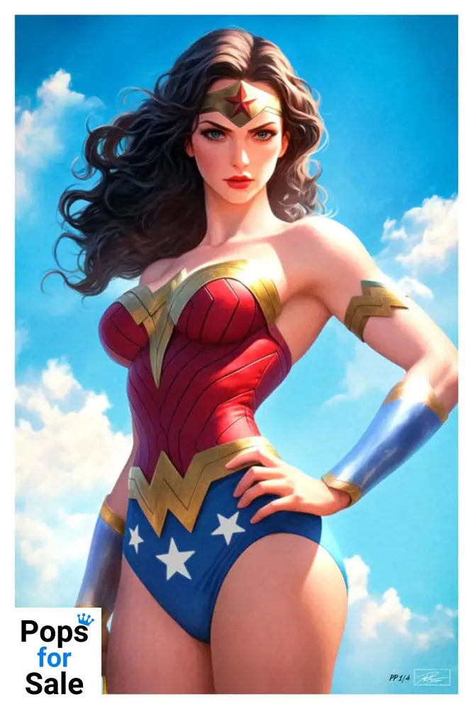 DC Comics Art Print Justice League Trinity: Wonder Woman 61 x 41 cm - unframed Posters & Wallscrolls