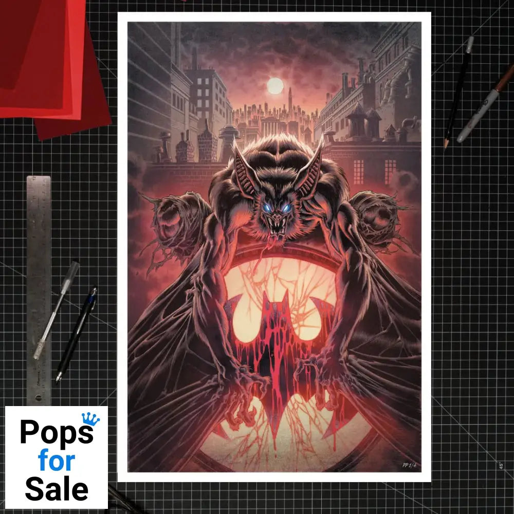 DC Comics Art Print Man-Bat 41 x 61 cm - unframed