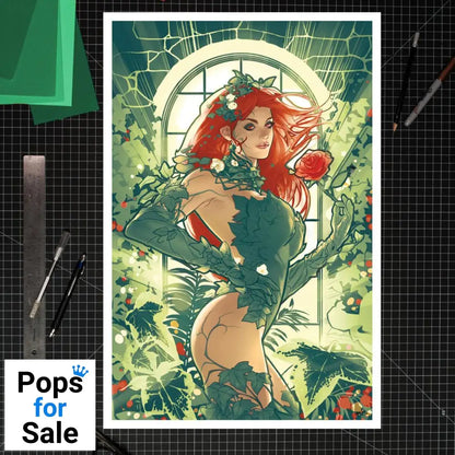 DC Comics Art Print Poison Ivy 41 x 61 cm - unframed